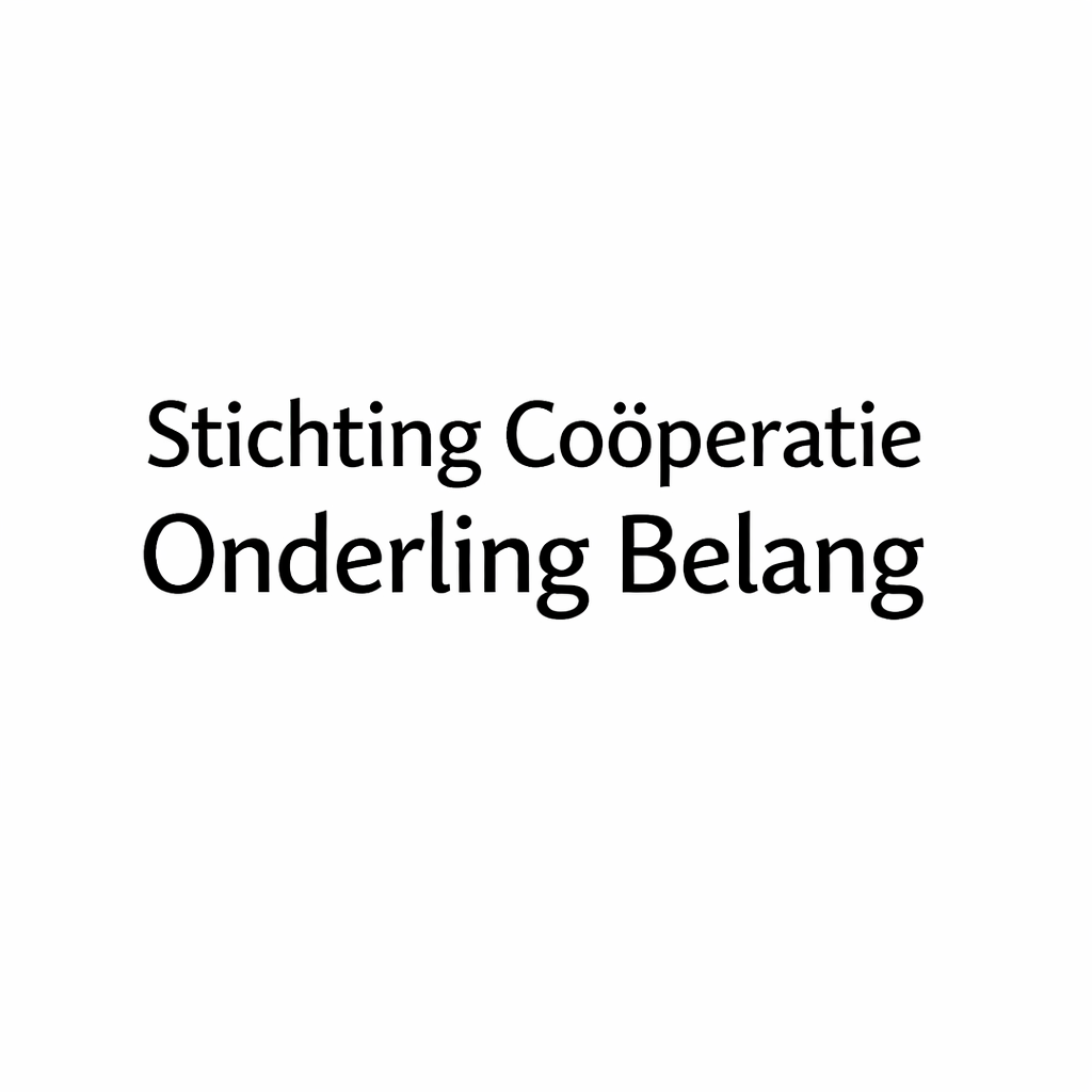 Stichting coöperatie onderling belang